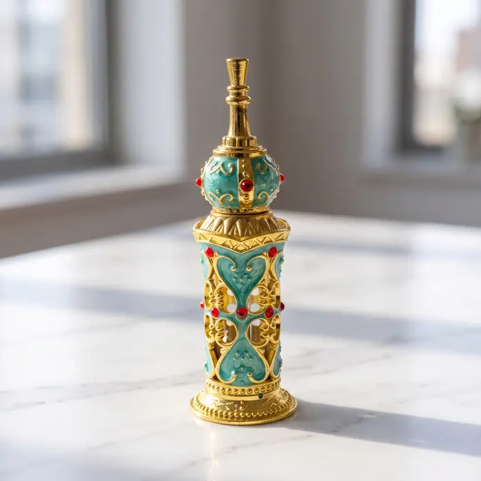 Decorative Bottle - Turquoise Gold 20ml