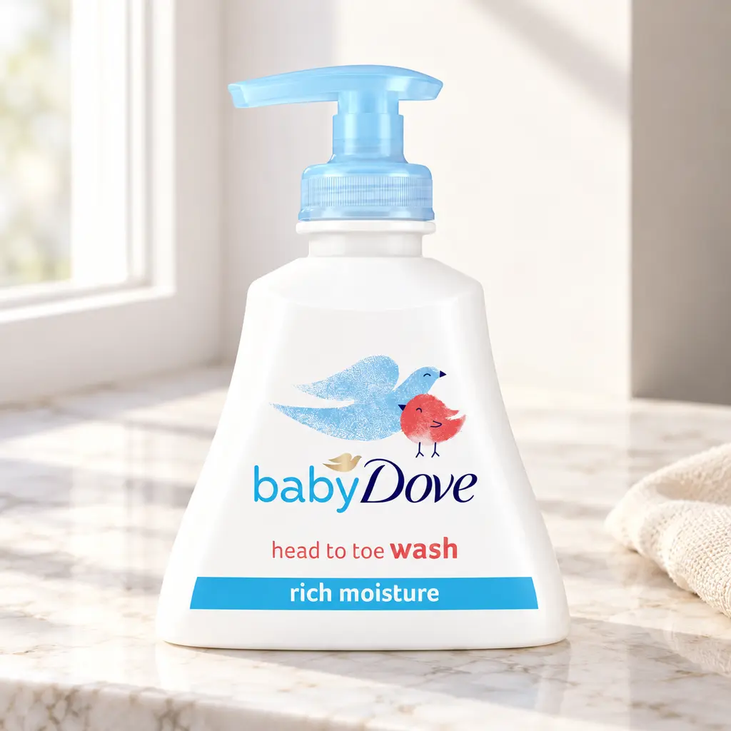 Baby Dove Rich Moisture Head To Toe Wash 400ml