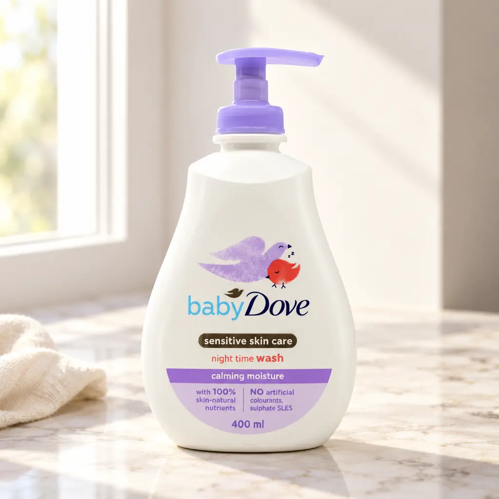 Baby Dove Calming Moisture Night Time Wash 400ml