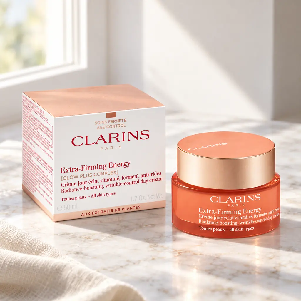Clarins Extra-firming Energy, Glow Plus Radiance Boosting 50ml